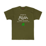 Pray to Allah Islamic Exam Humor Tee